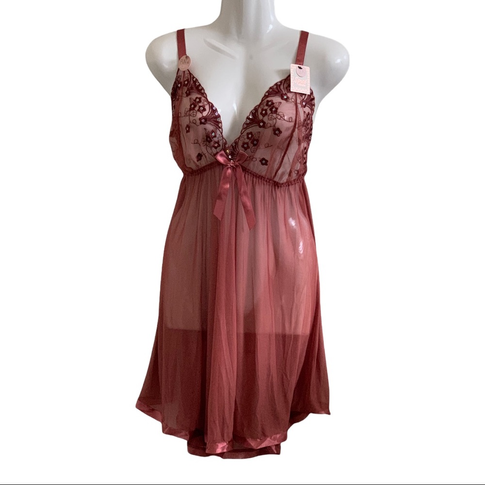 Spree Intimates Lingerie Set 2X